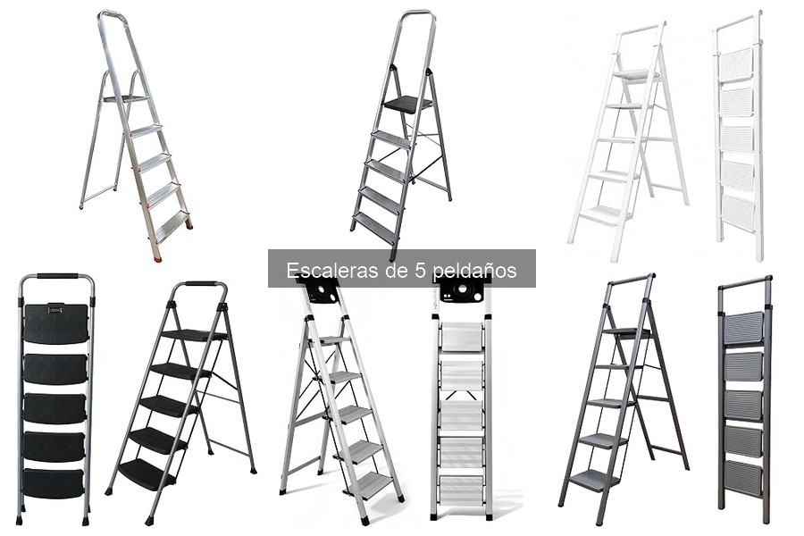 ¿Por qué mi escalera de 5 peldaños no es estable? Soluciones