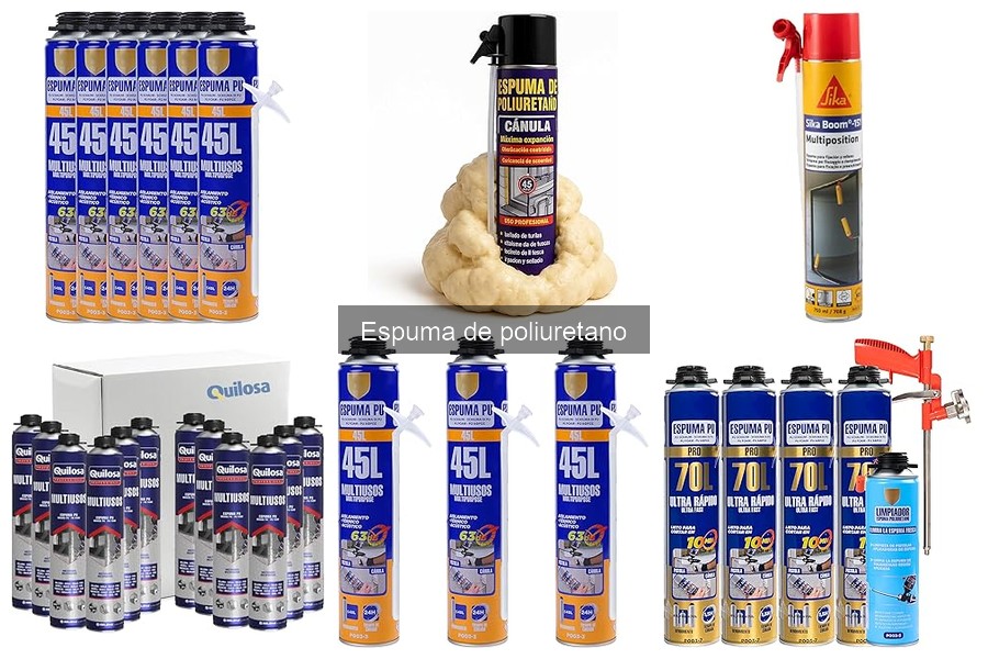 Precio de la espuma de poliuretano: comparación y mejores ofertas