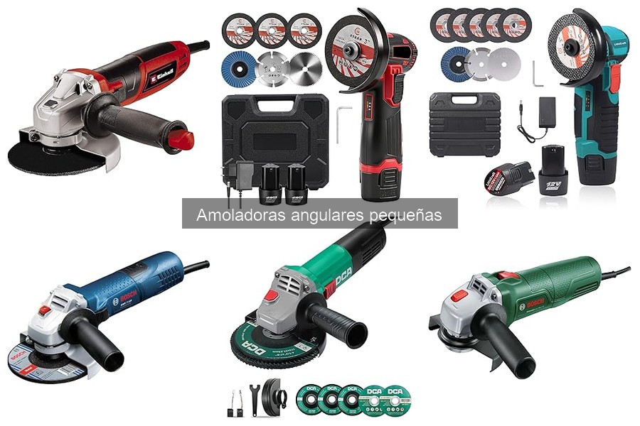 Precio promedio de amoladoras angulares pequeñas en 2023