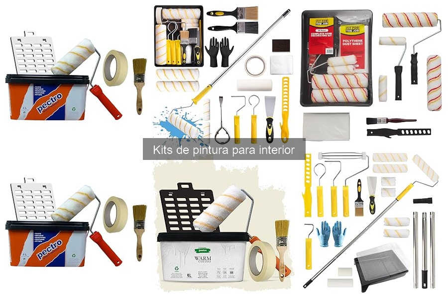 Precio promedio de kits de pintura para interior en 2023
