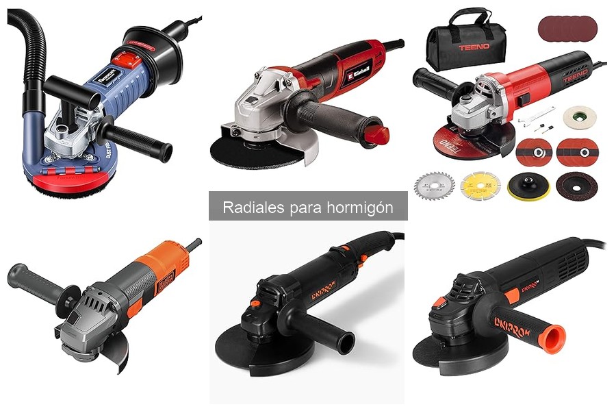 Precio promedio de radiales para hormigón: guía de compra