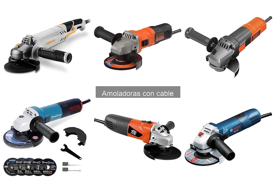 Precios de amoladoras con cable y dónde comprarlas