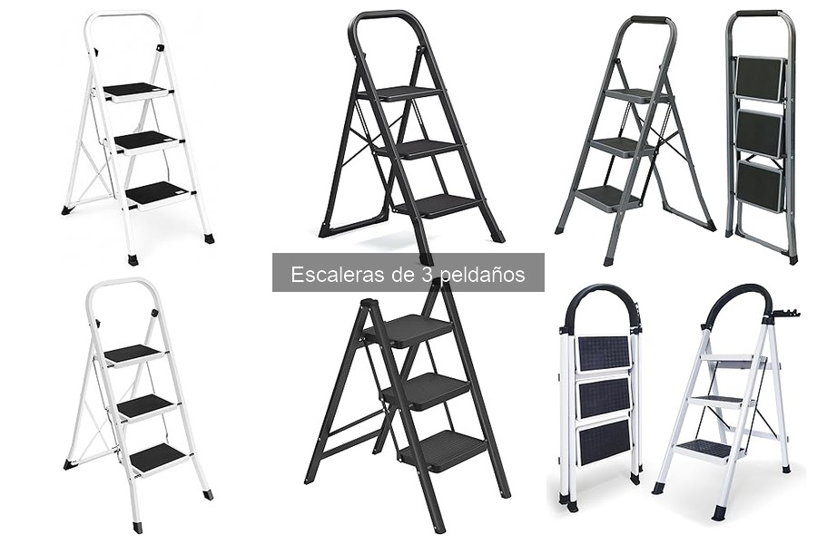 Precios de escaleras de 3 peldaños en diferentes tiendas
