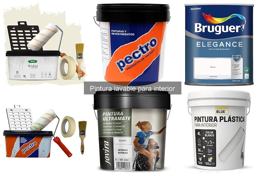 Precios de pintura lavable para interiores: guía y marcas