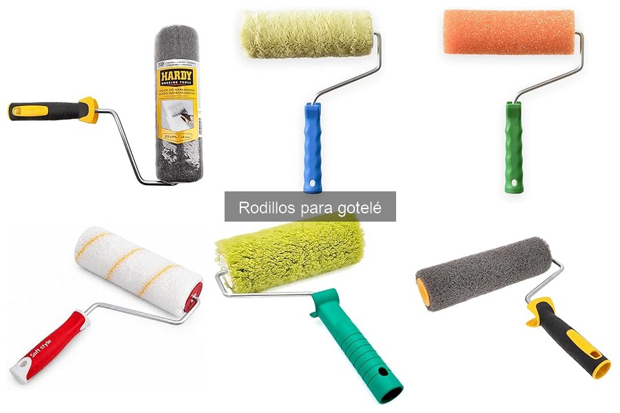 Precios de rodillos para gotelé: factores y ejemplos