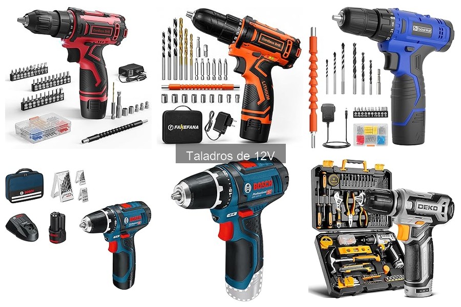 Precios promedio de taladros de 12V: guía y consejos