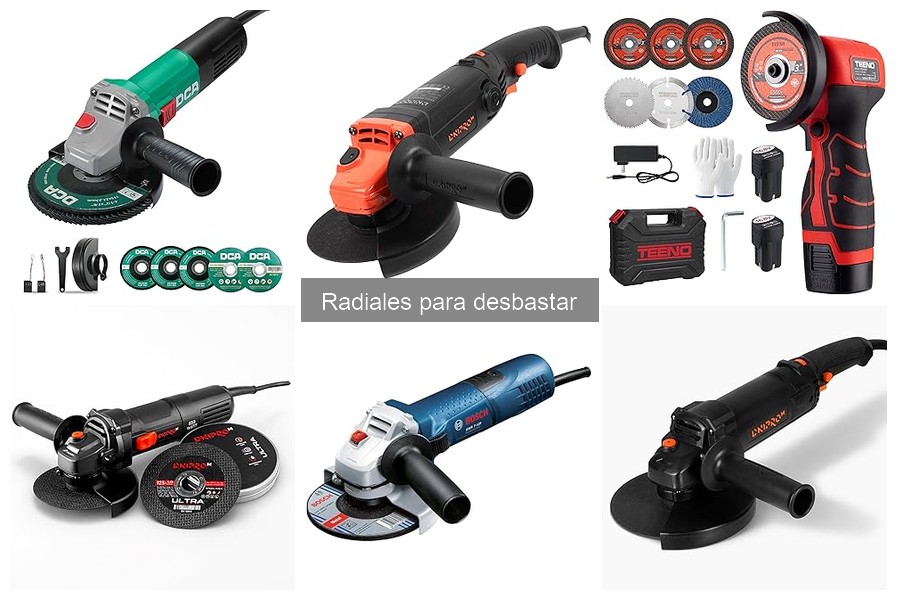 Precios y dónde comprar radiales para desbastar