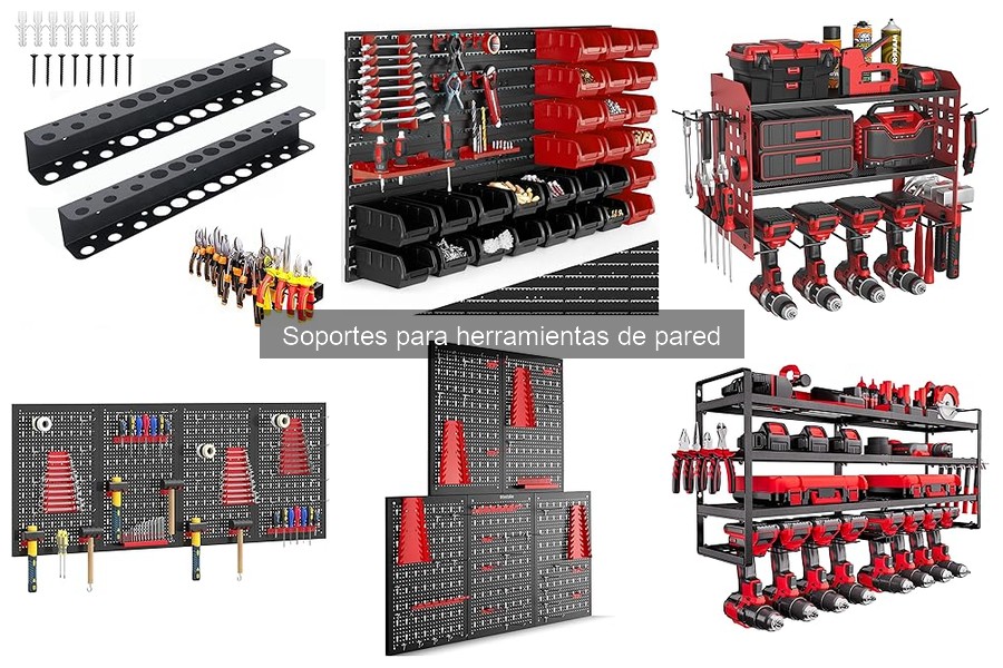 Precios y dónde comprar soportes para herramientas de pared