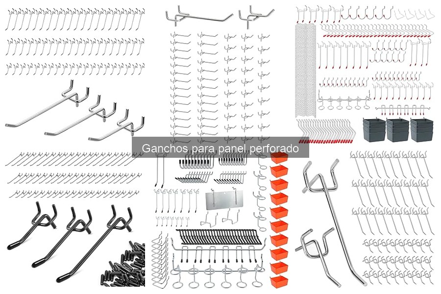 Preguntas Frecuentes sobre Ganchos para Panel Perforado