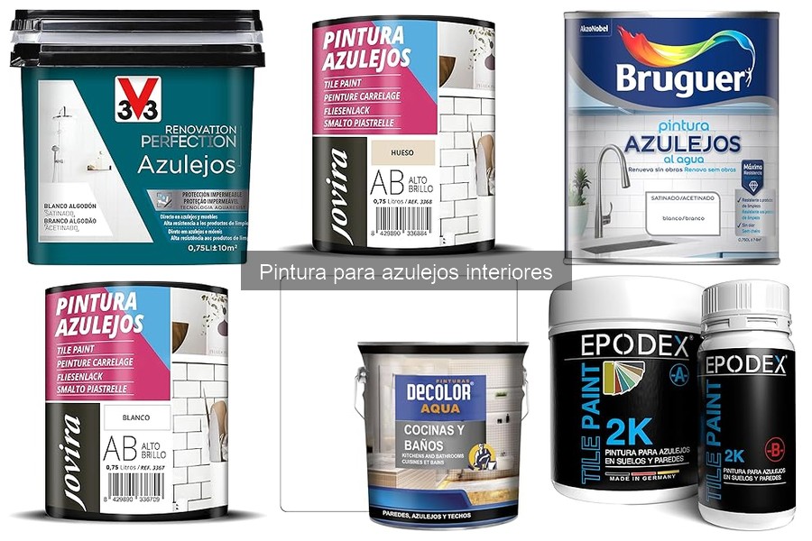 Preguntas frecuentes sobre pintura para azulejos interiores