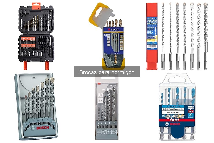 Problemas comunes al usar brocas para hormigón y soluciones