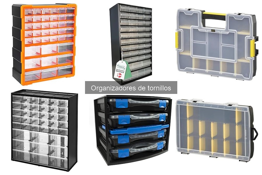 Problemas comunes al usar organizadores de tornillos y soluciones