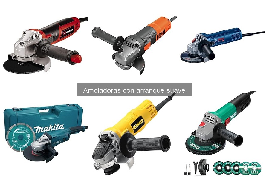 Problemas comunes amoladoras con arranque suave y soluciones
