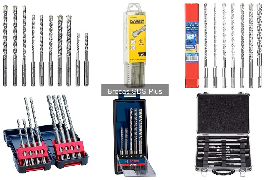 Problemas comunes con brocas SDS Plus y sus soluciones