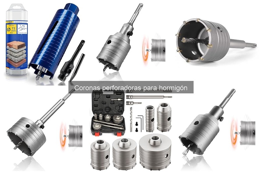 Problemas comunes con coronas perforadoras para hormigón