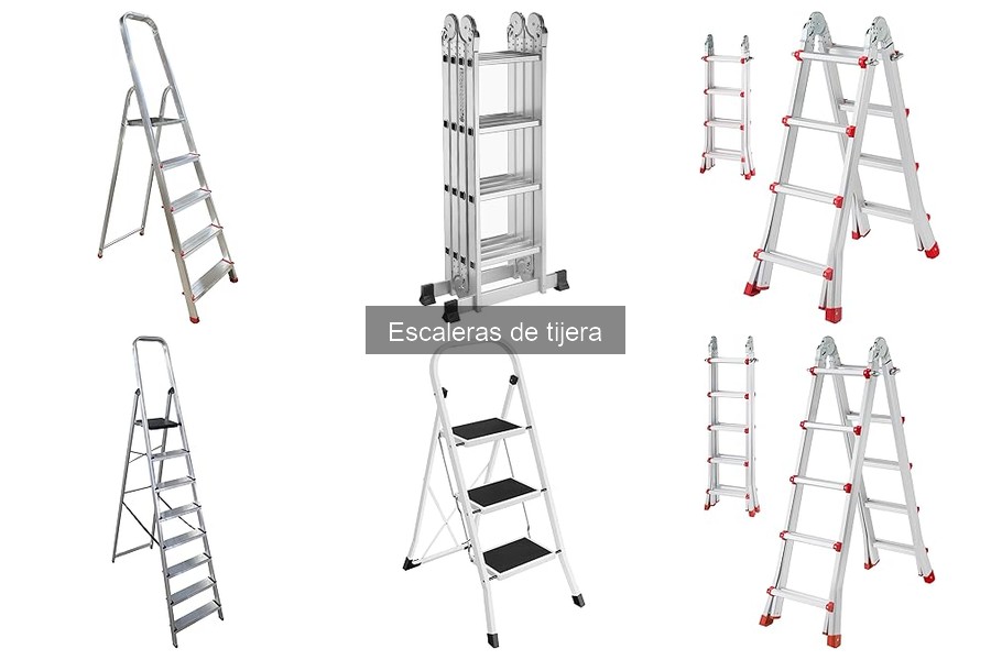 ** Problemas Comunes con Escaleras de Tijera y Soluciones Prácticas