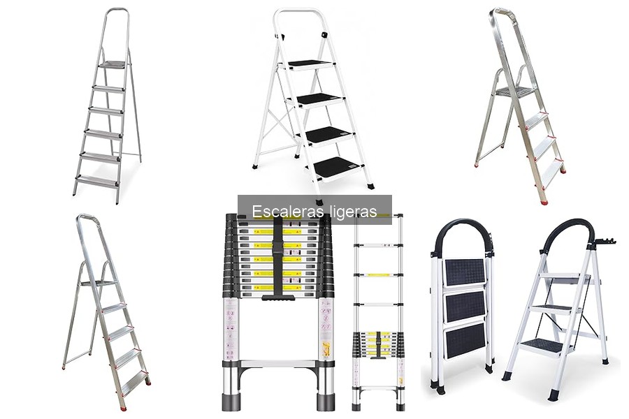 Problemas comunes con escaleras ligeras y soluciones efectivas