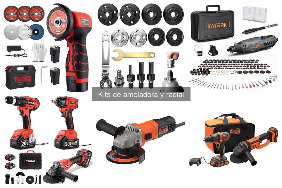 Problemas comunes con kits de amoladora y radial: soluciones
