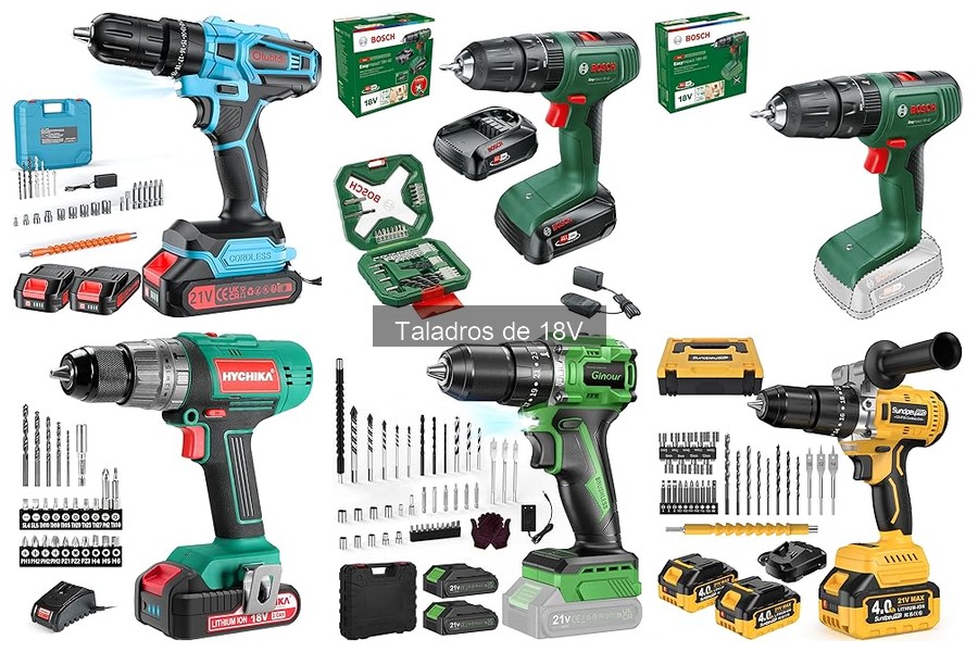 Problemas comunes con taladros de 18V y soluciones efectivas