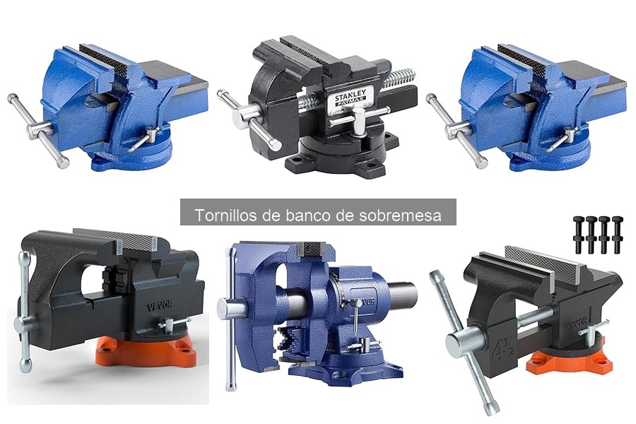 Problemas comunes con tornillos de banco de sobremesa