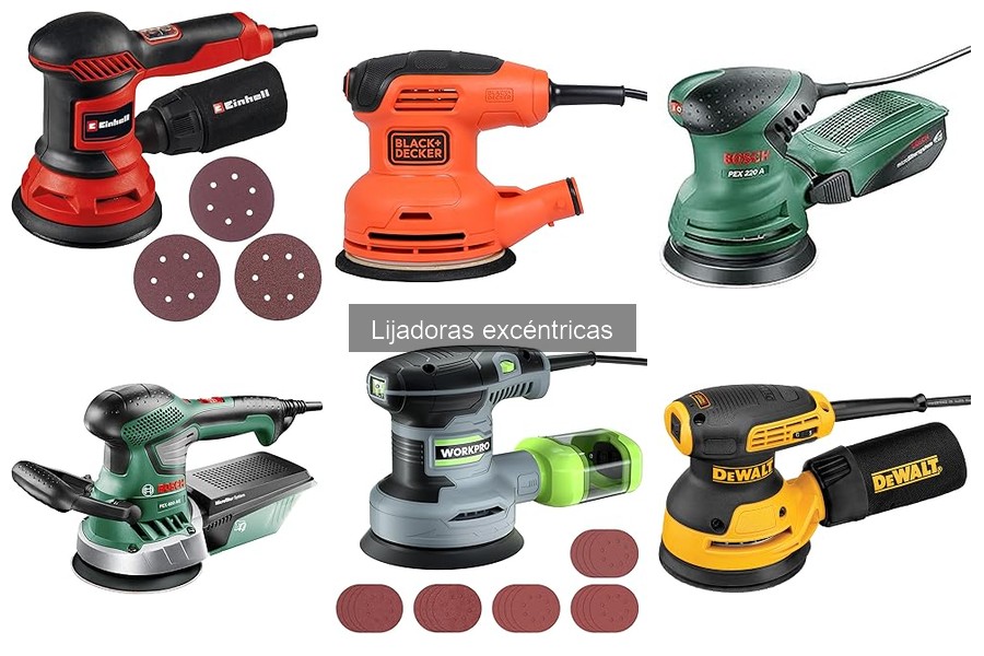 Problemas comunes de lijadoras excéntricas y sus soluciones