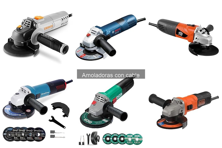 Problemas eléctricos en amoladoras con cable y soluciones
