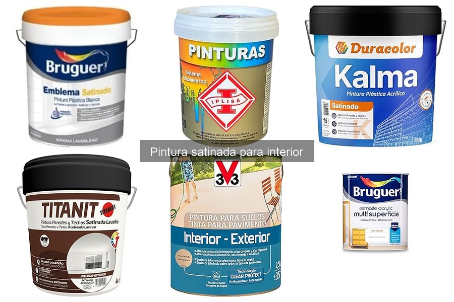¿Qué es la pintura satinada para interior? Características y usos