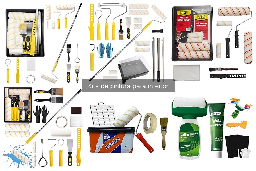 ¿Qué es un kit de pintura para interior? Componentes y más