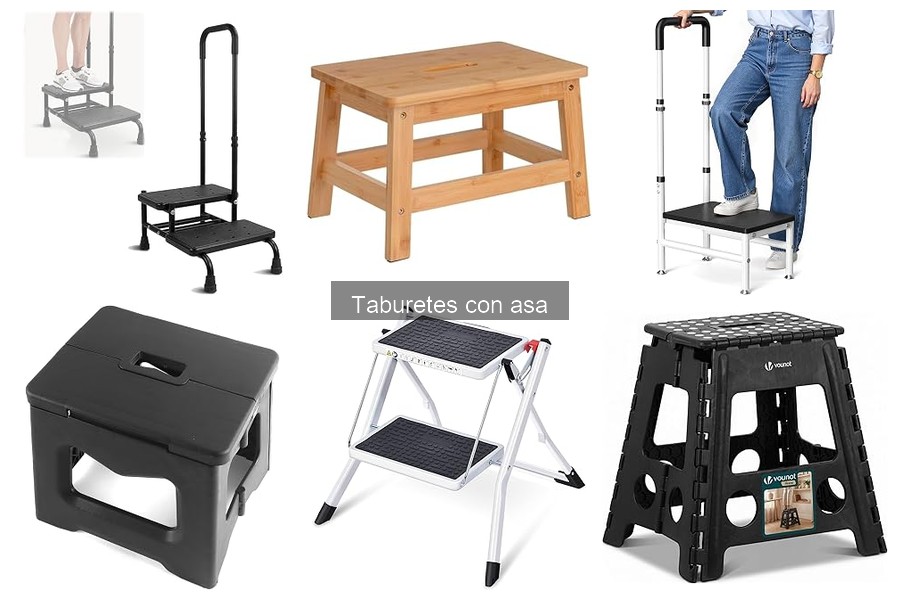¿Qué es un taburete con asa? Características y usos
