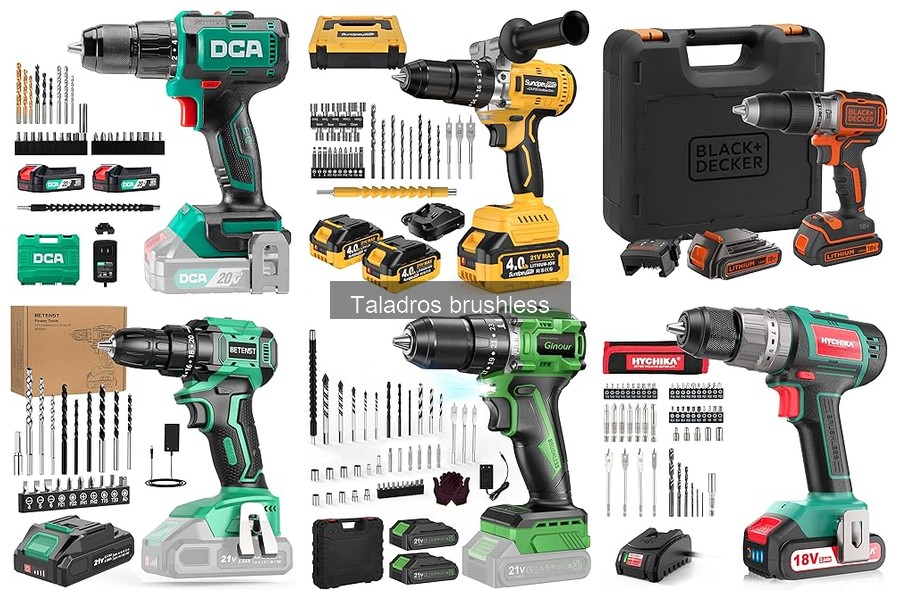 ¿Qué es un taladro brushless? Características y beneficios