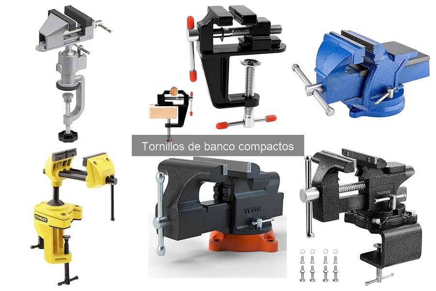 ¿Qué es un tornillo de banco compacto? Características y usos
