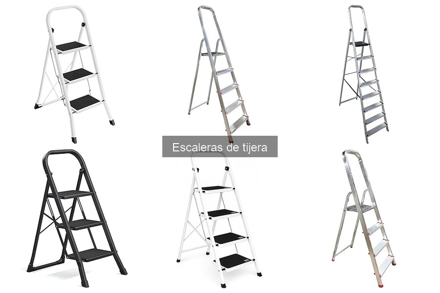 ¿Qué es una escalera de tijera? Características y usos
