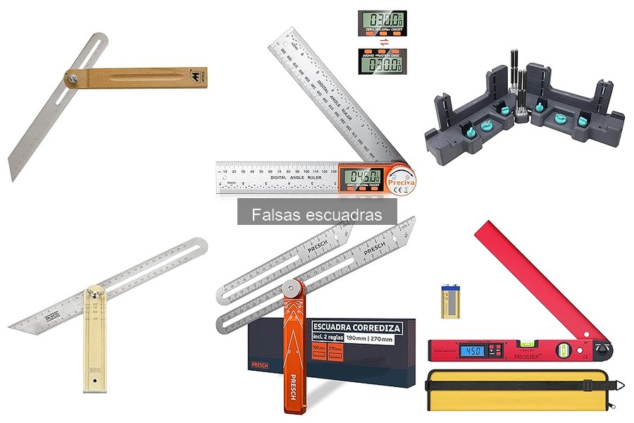 ¿Qué es una falsa escuadra? Funciones y usos en bricolaje