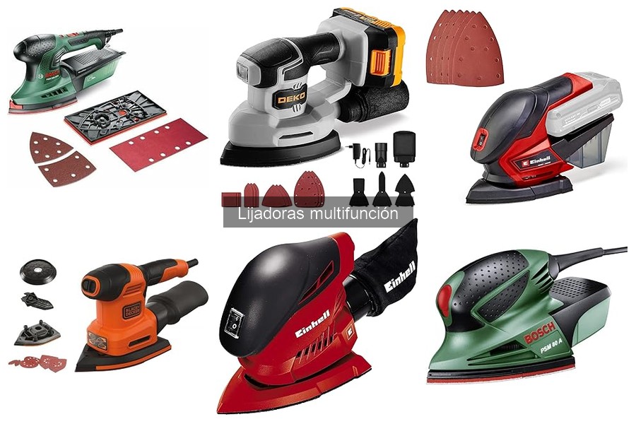 ¿Qué es una lijadora multifunción y sus usos en bricolaje?