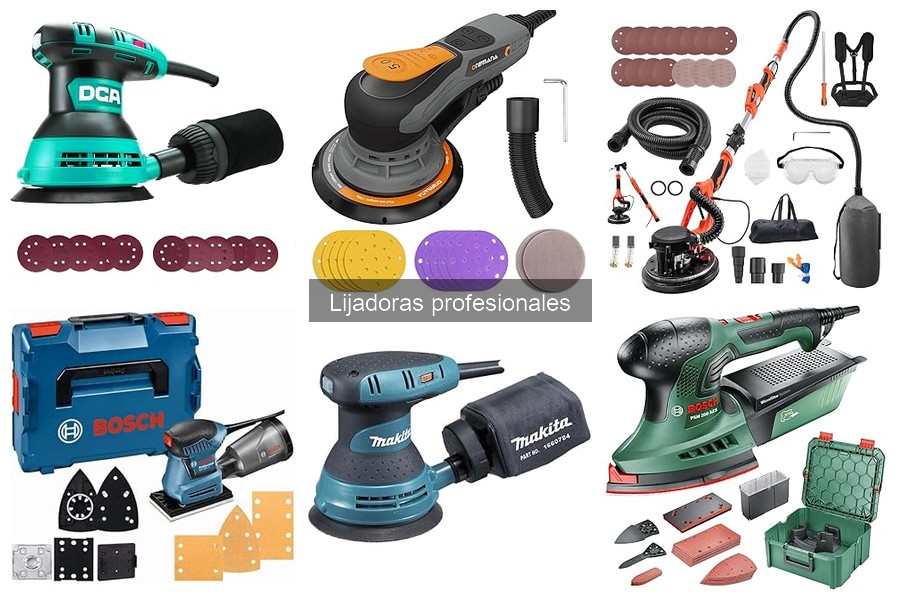 ¿Qué es una lijadora profesional? Características y ventajas