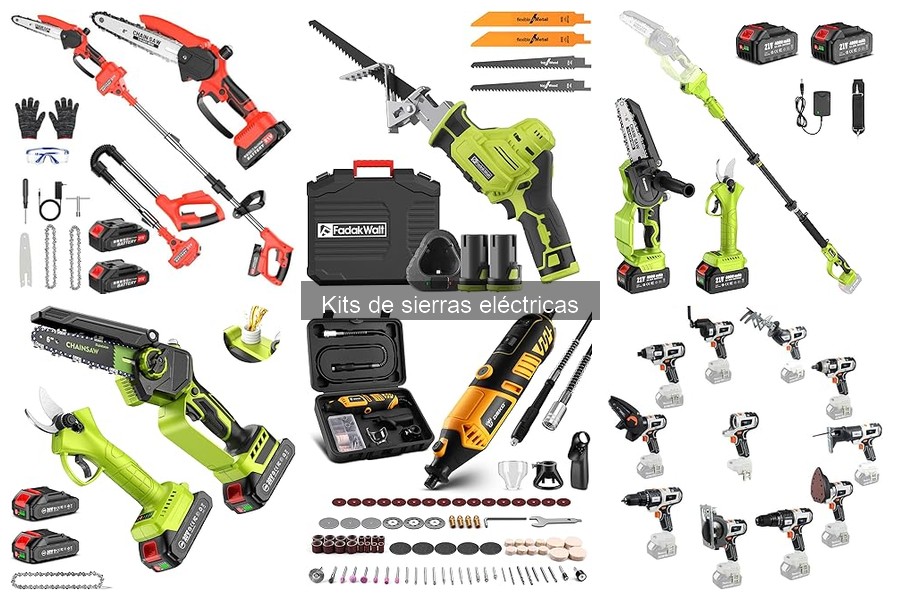 ¿Qué incluye un kit de sierras eléctricas? Descúbrelo aquí
