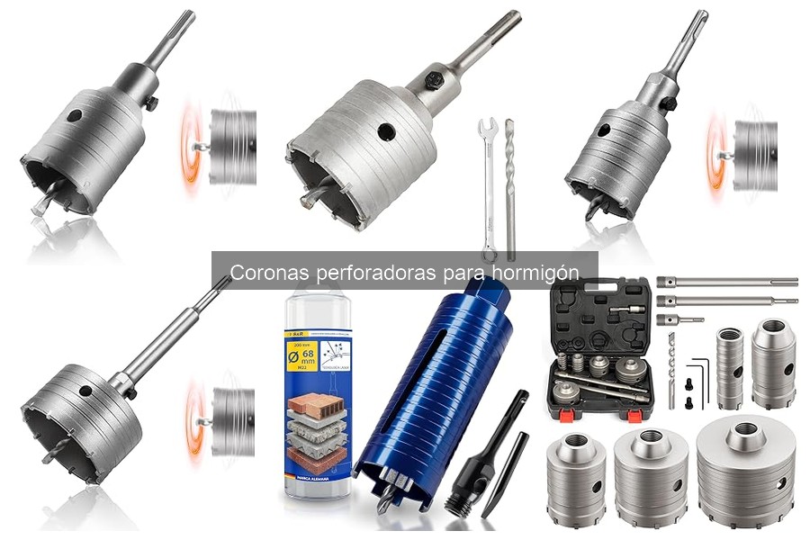 ¿Qué son las coronas perforadoras para hormigón? Guía completa