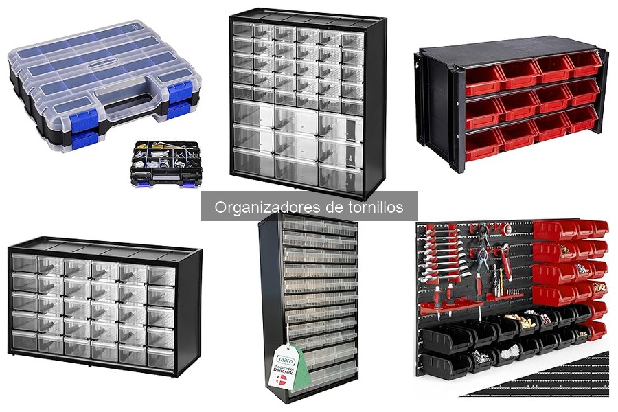 ¿Qué son los organizadores de tornillos? Características y beneficios