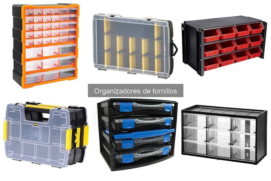 ¿Qué son los organizadores de tornillos y para qué sirven?