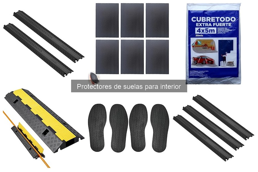 ¿Qué son los protectores de suelas para interior? Guía básica