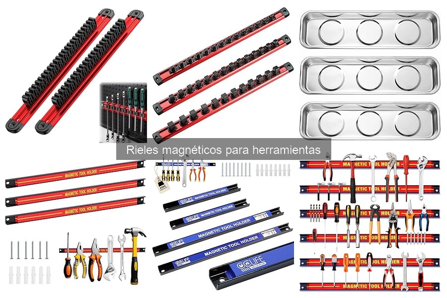 ¿Qué son los rieles magnéticos para herramientas?