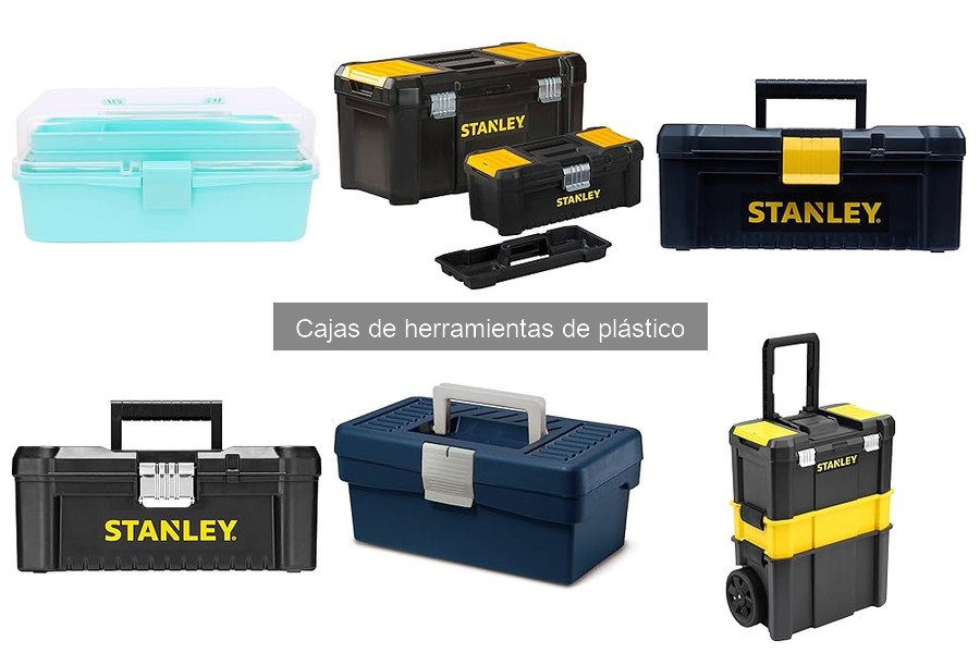 ¿Qué tamaño de caja de herramientas de plástico necesito?