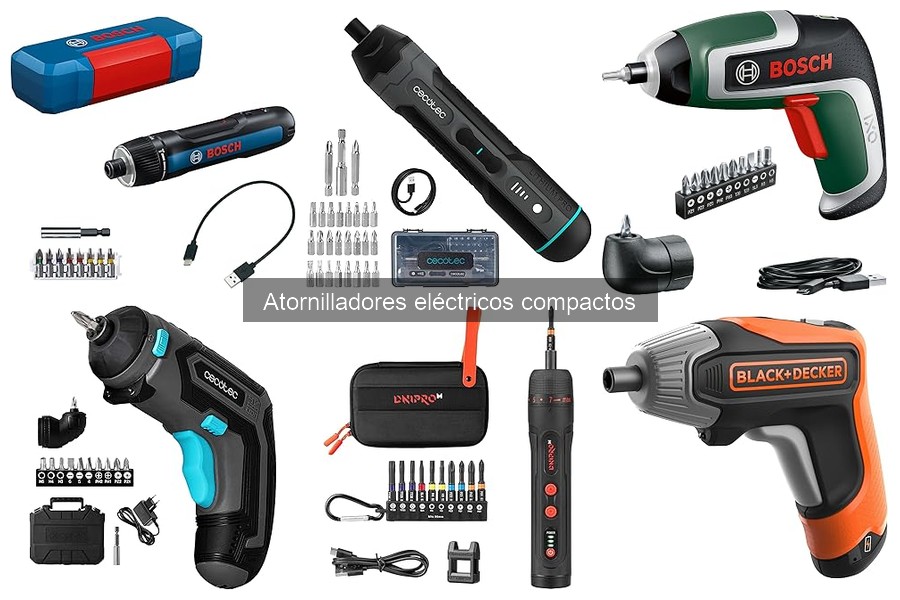 Soluciona problemas comunes con atornilladores eléctricos compactos