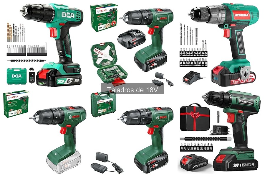 Soluciones a Fallos Comunes en Taladros de 18V