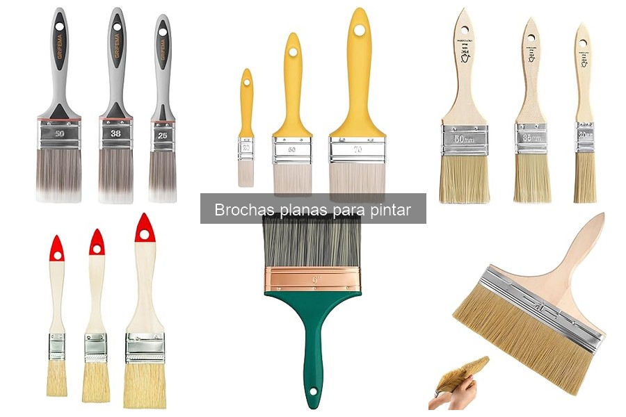 Soluciones a problemas al pintar con brochas planas