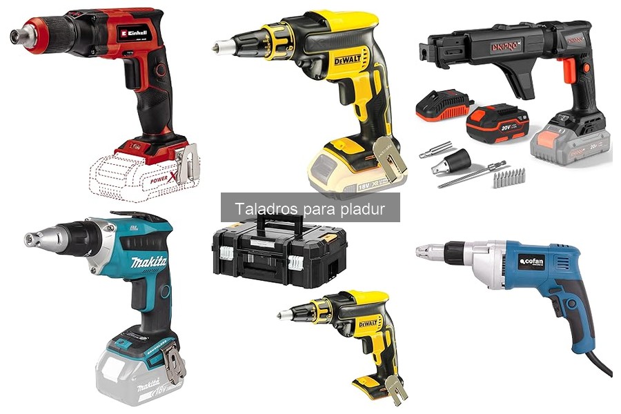 Taladros para pladur vs. normales: ¿cuál elegir?