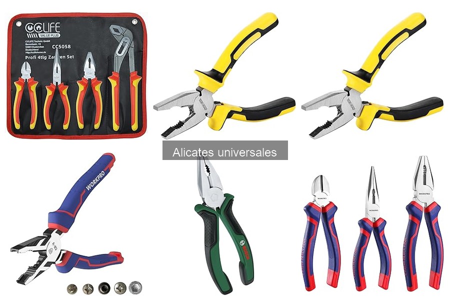Tipos de Alicates Universales y Sus Usos Esenciales