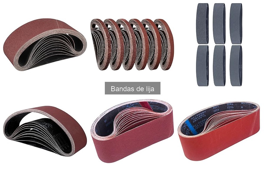 Tipos de bandas de lija y sus aplicaciones en bricolaje