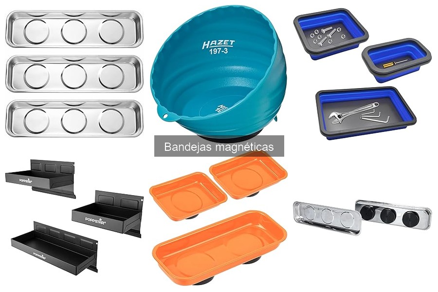Tipos de bandejas magnéticas: variedades y usos prácticos