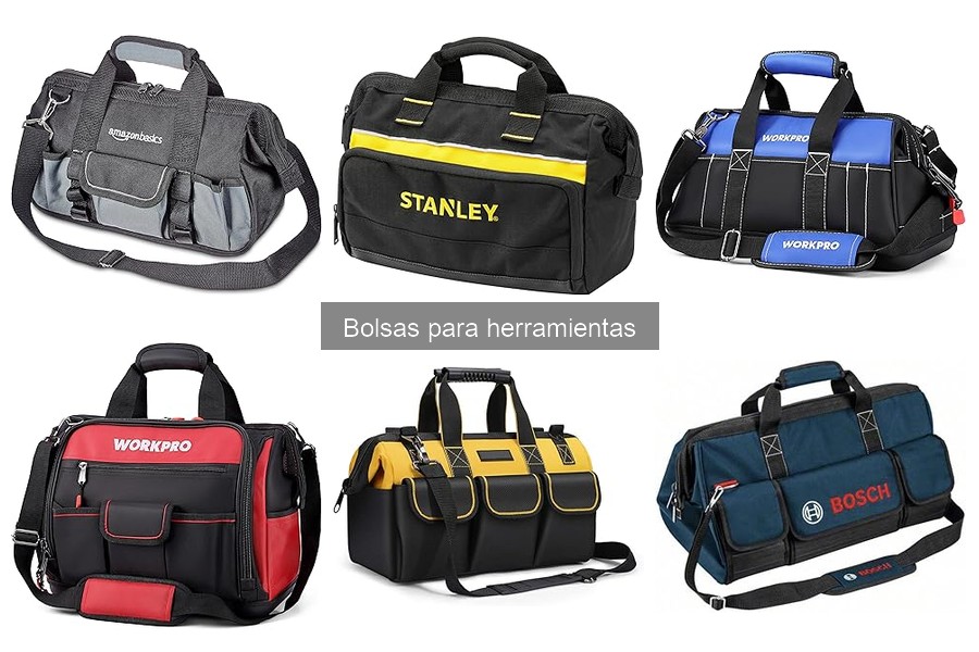 Tipos de bolsas para herramientas: guía práctica